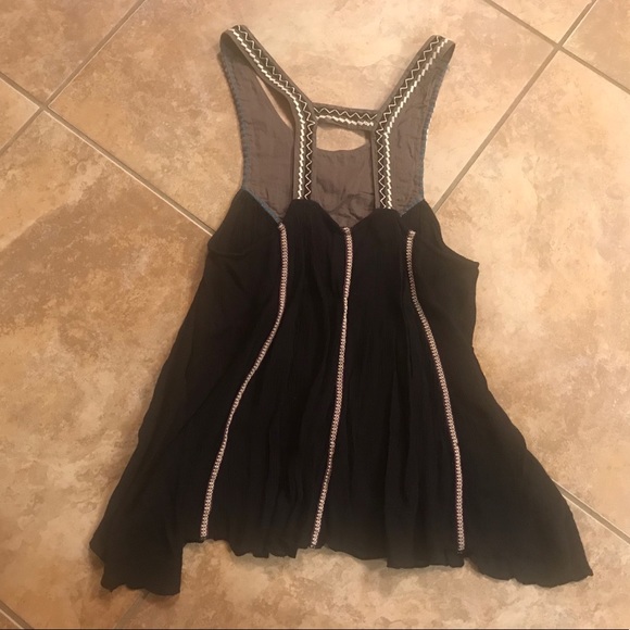 Free People Mirror Embellished Boho Tank Top xs - Picture 4 of 4